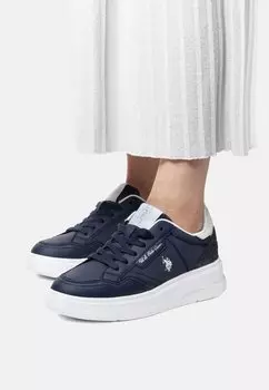 Низкие кеды GINGER U.S. Polo Assn., темно-синий