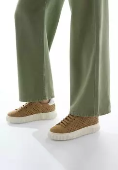 Низкие кеды HERIKA PERFORATED Voile Blanche, светло-коричневый