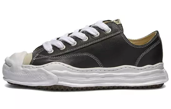 Низкие кеды Maison на шнуровке Mihara Yasuhiro