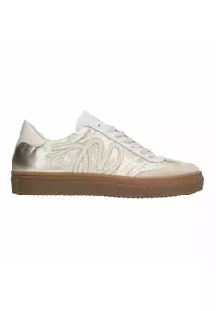 Низкие кеды Manfield, цвет gold