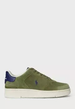 Низкие кеды MASTERS COURT SUEDE SNEAKER UNISEX Polo Ralph Lauren, оранжевый