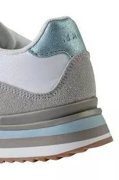 Низкие кеды Musk, бело-серый