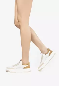 Низкие кеды NeroGiardini, экрю