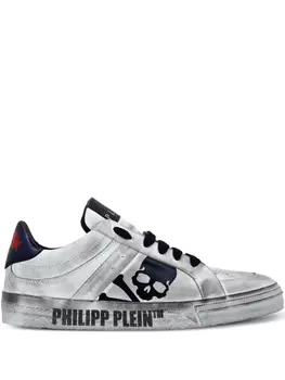 Низкие кеды Philipp Plein Retrokickz, белый