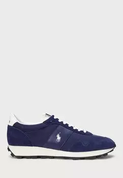 Низкие кеды PRL TRAIL 125 SUEDE-PANELED SNEAKER Polo Ralph Lauren, темно-синий