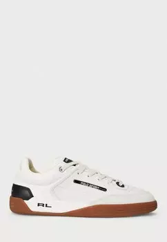 Низкие кеды PS150 LEATHER SNEAKER Polo Ralph Lauren, белый