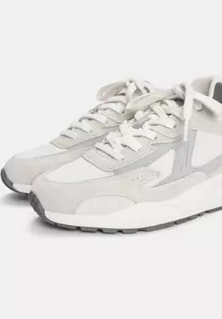 Низкие кеды PULL&BEAR, серые