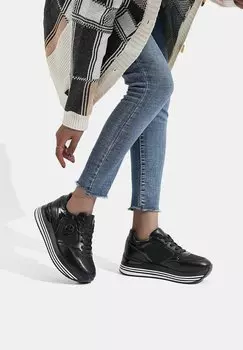 Низкие кеды Queen Helena, черные