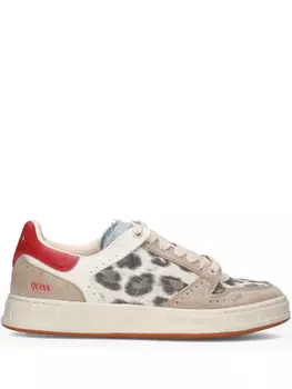 Низкие кеды Quinn с леопардовым принтом Premiata, нейтральный