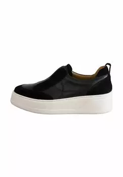 Низкие кеды REGULAR FIT SLIP ON SIGNATURE FOREVER COMFORT CHUNKY WEDGE PLATFORM Next, цвет Mottled Black