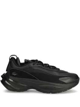 Низкие кеды с аппликацией-логотипом Lacoste, черный