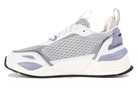 Низкие кеды с логотипом Emporio Armani