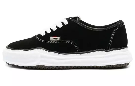 Низкие кеды с логотипом Maison Mihara Yasuhiro, черный