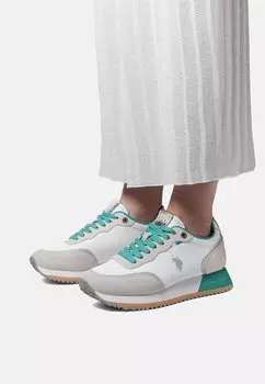 Низкие кеды SACHA U.S. Polo Assn., слоновая кость