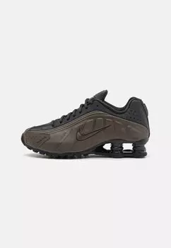 Низкие кеды SHOX R4 Nike Sportswear, темно-серый