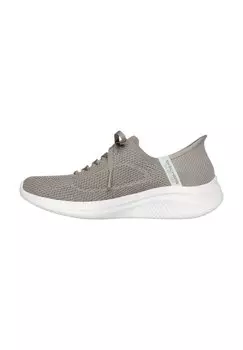 Низкие кеды Skechers, серо-коричневый