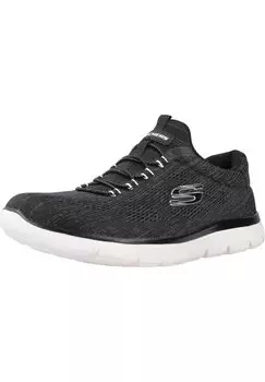 Низкие кеды SUMMITS Skechers, черный