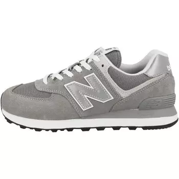 Низкие кеды WL 574 женские NEW BALANCE, цвет grau