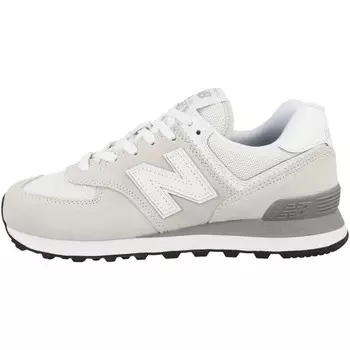 Низкие кеды WL 574 женские NEW BALANCE, цвет weiss