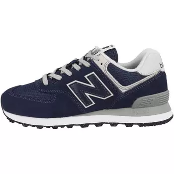 Низкие кеды WL 574 женские NEW BALANCE, цвет blau