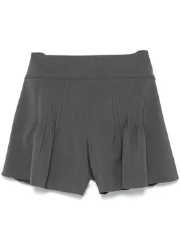 Низкие классические плиссированные шорты Low Classic, серый