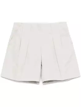 Низкие классические плиссированные шорты Low Classic, серый