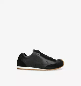 Низкие кожаные кроссовки Ballet runner 2.0 Loewe, черный