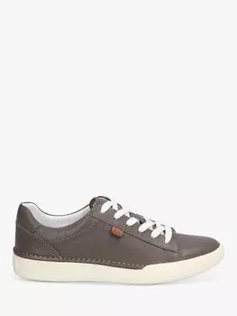 Низкие кожаные кроссовки Claire 01 Josef Seibel, серый