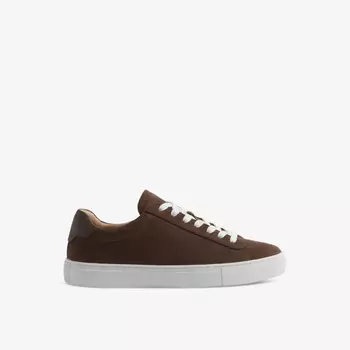 Низкие кожаные кроссовки Finley Reiss, коричневый