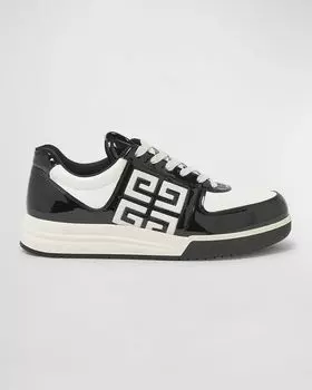Низкие кожаные кроссовки G4 Givenchy, цвет Black/White