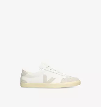 Низкие кожаные кроссовки с вышитым логотипом Volley Veja, мультиколор