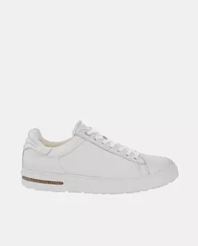 Низкие кожаные мужские кроссовки Bend Low в виде шлема Birkenstock, белый
