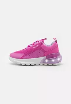 Низкие кроссовки Activart Illuminus Lights Geox, цвет fuchsia/lilac