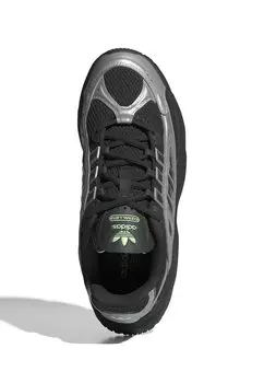 Низкие кроссовки adidas Originals, черный карбоновый зеленый искра