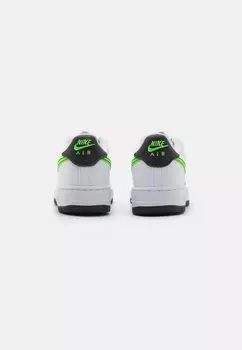 Низкие кроссовки Air Force 1 Unisex Nike, белый/зеленый ударный/черный