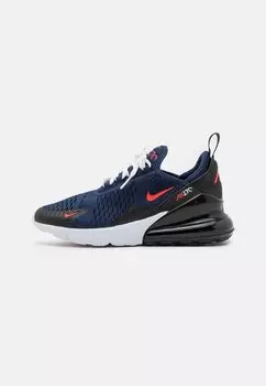Низкие кроссовки Air Max 270 Unisex Nike, цвет midnight navy/picante red/black/summit white