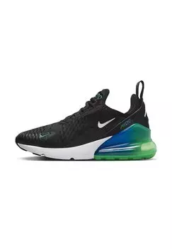 Низкие кроссовки Air Max Nike, цвет black white malachite photo bluegreen shock