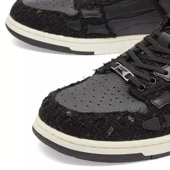 Низкие Кроссовки Amiri Boucle Skel, черный