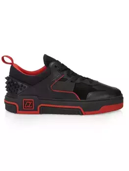 Низкие кроссовки Astroloubi Spike Christian Louboutin, черный