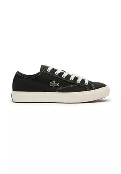 Низкие кроссовки Backcourt Lacoste, цвет blk/off wht