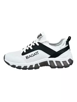 Низкие кроссовки Bagatt, белый/черный