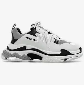Низкие кроссовки Balenciaga x Adidas Triple S, белый