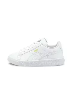 Низкие кроссовки Basket Classic Xxi Puma, цвет puma white-puma white