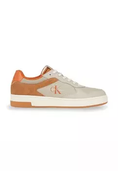Низкие кроссовки BASKET CUP LOW COR Calvin Klein Jeans, plaza taupe/eggshell/коричневый сахар