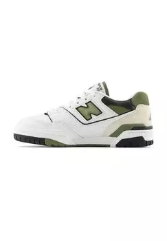 Низкие кроссовки Bb550 New Balance, цвет white, brown