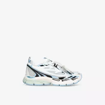 Низкие кроссовки Be right back из сетки и искусственной кожи Off-White C/O Virgil Abloh, голубой