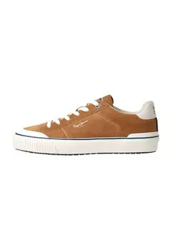Низкие кроссовки BEN OVERDRIVE Pepe Jeans, коньячный коричневый