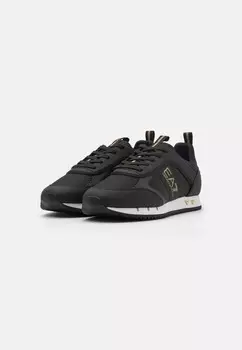 Низкие кроссовки BLACK&WHITE UNISEX EA7 Emporio Armani, черный