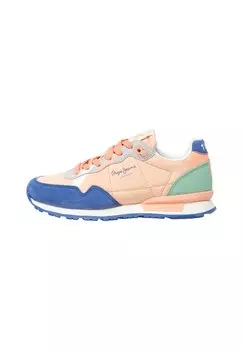 Низкие кроссовки Brit G Pepe Jeans, цвет lagoon blue