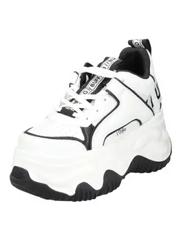 Низкие кроссовки Buffalo, черный/белый